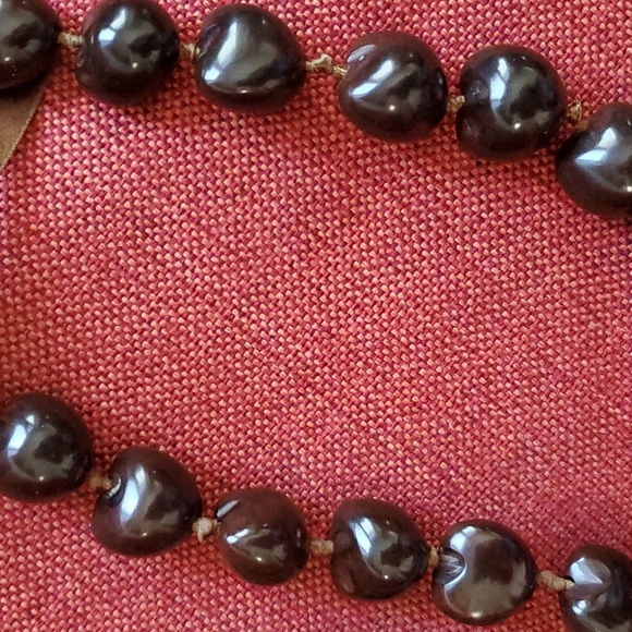 4 Wood Bead Necklaces - Picture 5 of 5